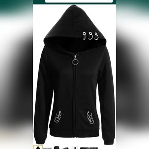 Gothic Zip-up Hoodie size 3xl NWT